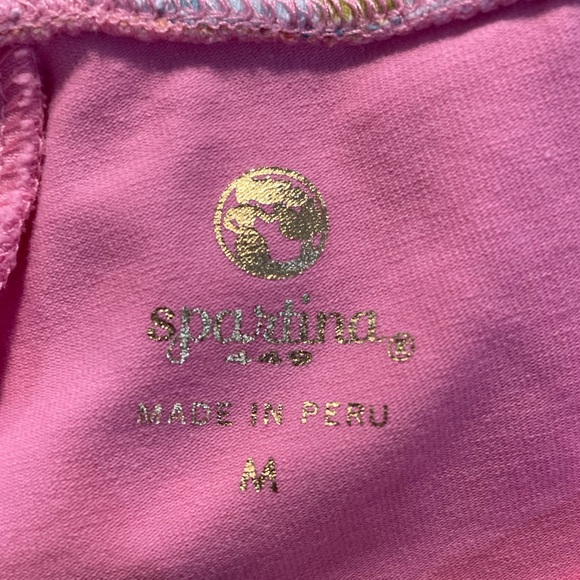 Spartina 449 floral skort in pink  floral/hibiscus print - Medium - Picture 2 of 3